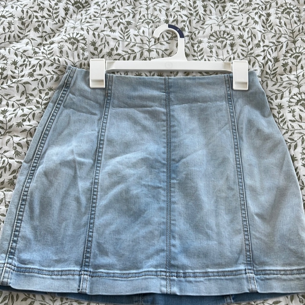 Jean skirt only worn once!